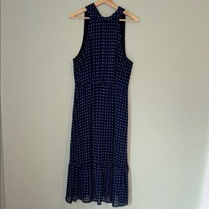 Banana Republic Factory High Neck Midi Dress